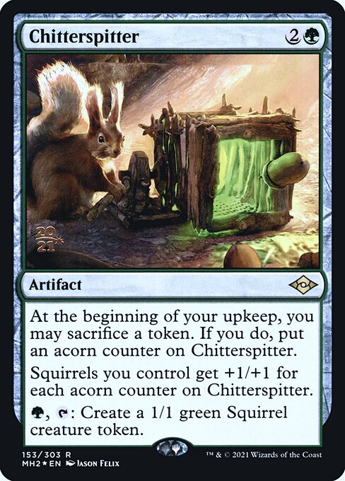 Chitterspitter (153s) [Modern Horizons 2 Promos]