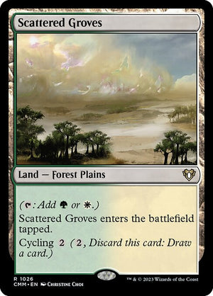 Scattered Groves (1026) [Commander Masters]