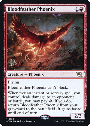Bloodfeather Phoenix (132s) [March of the Machine Promos]
