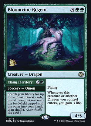 Bloomvine Regent // Claim Territory (136s) [Tarkir: Dragonstorm Promos]