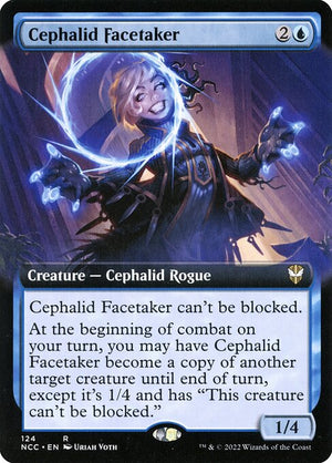 Cephalid Facetaker (124) [New Capenna Commander] [Extended Art]