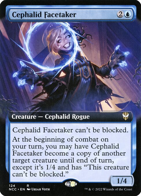 Cephalid Facetaker (124) [New Capenna Commander] [Extended Art]