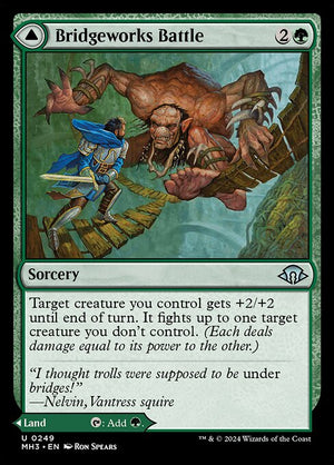 Bridgeworks Battle // Tanglespan Bridgeworks (249) [Modern Horizons 3]