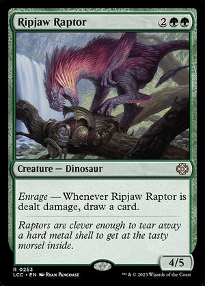 Ripjaw Raptor (253) [The Lost Caverns of Ixalan Commander]