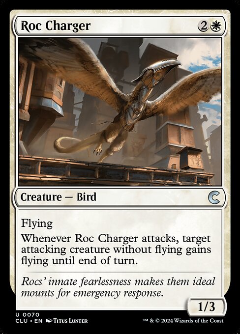 Roc Charger (70) [Ravnica: Clue Edition]