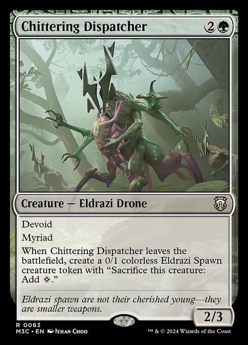 Chittering Dispatcher (63) [Modern Horizons 3 Commander]