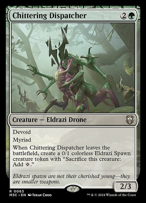 Chittering Dispatcher (63) [Modern Horizons 3 Commander]