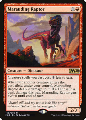 Marauding Raptor (150p) [Core Set 2020 Promos]