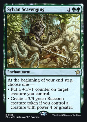 Sylvan Scavenging (113s) [Foundations Promos]