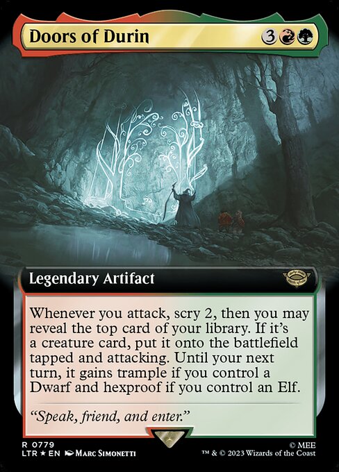 Doors of Durin (779) [The Lord of the Rings: Tales of Middle-earth] [Extended Art]