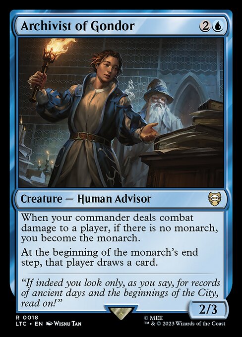 Archivist of Gondor (18) [Tales of Middle-earth Commander]