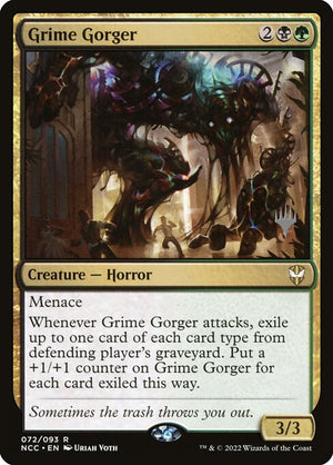 Grime Gorger (72p) [New Capenna Commander Promos]