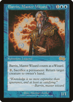 Barrin, Master Wizard (63) [Urza's Saga]