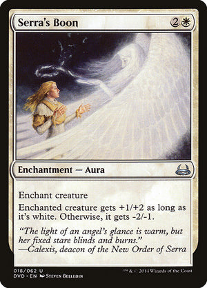 Serra's Boon (18) [Duel Decks Anthology: Divine vs. Demonic]