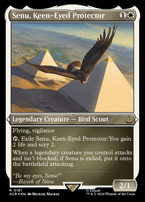 Senu, Keen-Eyed Protector (181) [Assassin's Creed]