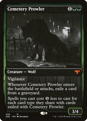 Cemetery Prowler (458) [Innistrad: Double Feature]