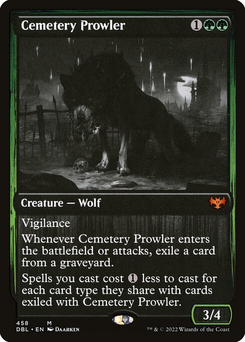 Cemetery Prowler (458) [Innistrad: Double Feature]