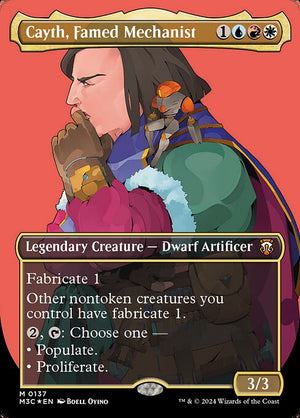 Cayth, Famed Mechanist (137) [Modern Horizons 3 Commander]
