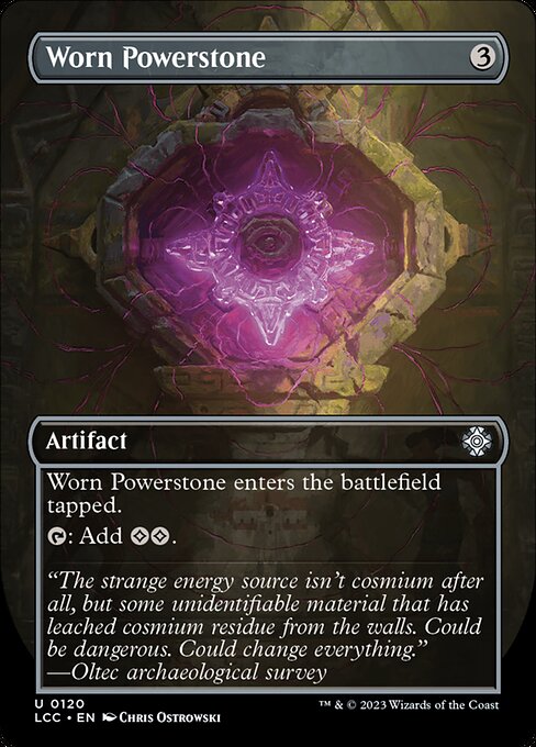 Worn Powerstone (120) [The Lost Caverns of Ixalan Commander] [Borderless]