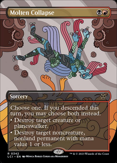 Molten Collapse (342) [The Lost Caverns of Ixalan] [Borderless]