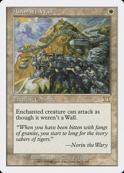 Animate Wall (1) [Classic Sixth Edition]