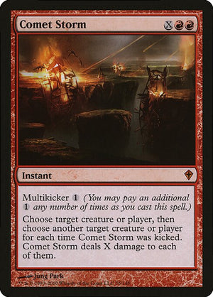 Comet Storm (76) [Magic Player Rewards 2010]