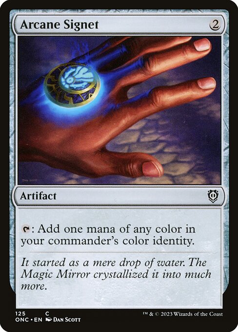 Arcane Signet (125) [Phyrexia: All Will Be One Commander]