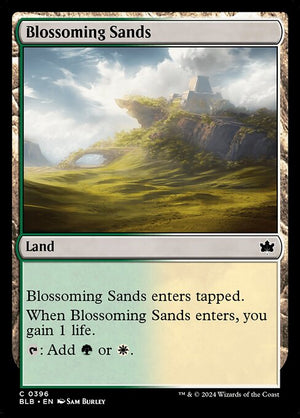 Blossoming Sands (396) [Bloomburrow]