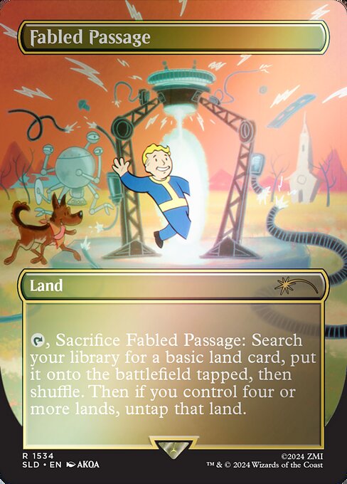 Fabled Passage (1534★) [Secret Lair Drop]