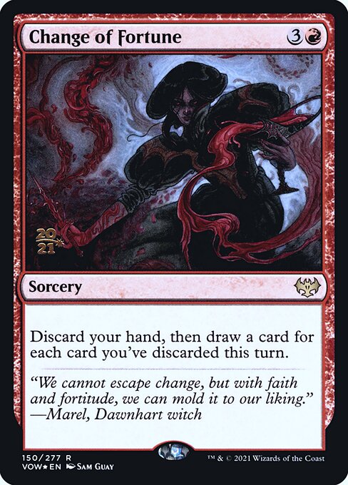 Change of Fortune (150s) [Innistrad: Crimson Vow Promos]