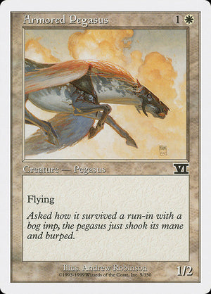 Armored Pegasus (5) [Classic Sixth Edition]