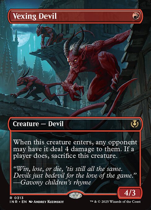 Vexing Devil (313) [Innistrad Remastered]