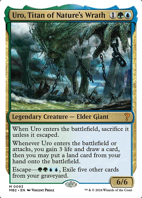 Uro, Titan of Nature's Wrath (93) [Mystery Booster 2]