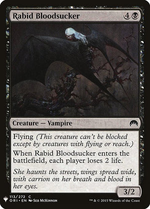 Rabid Bloodsucker (ORI-113) [The List]