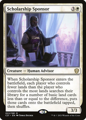 Scholarship Sponsor (22) [Commander 2021]