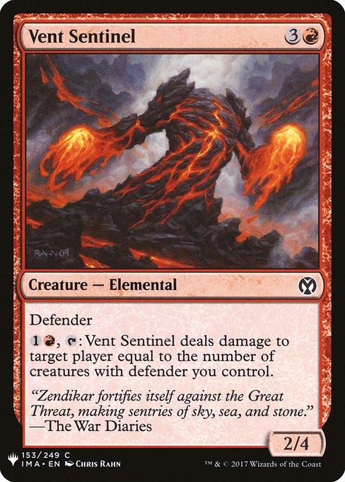 Vent Sentinel (IMA-153) [The List]