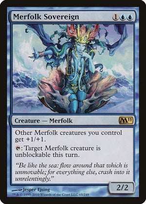 Merfolk Sovereign (65) [Magic 2011]