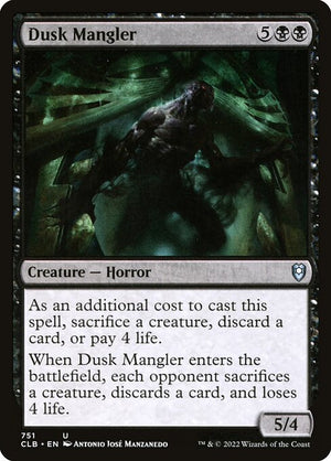 Dusk Mangler (751) [Commander Legends: Battle for Baldur's Gate]