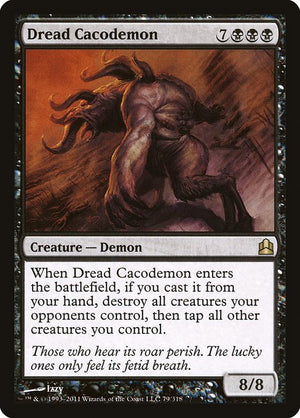 Dread Cacodemon (79) [Commander 2011]