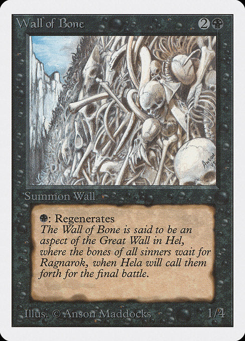 Wall of Bone (133) [Unlimited Edition]