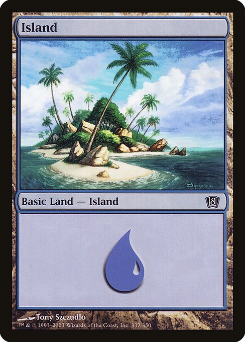 Island (337★) [Eighth Edition]
