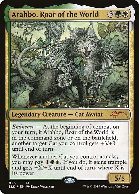 Arahbo, Roar of the World (25) [Secret Lair Drop]