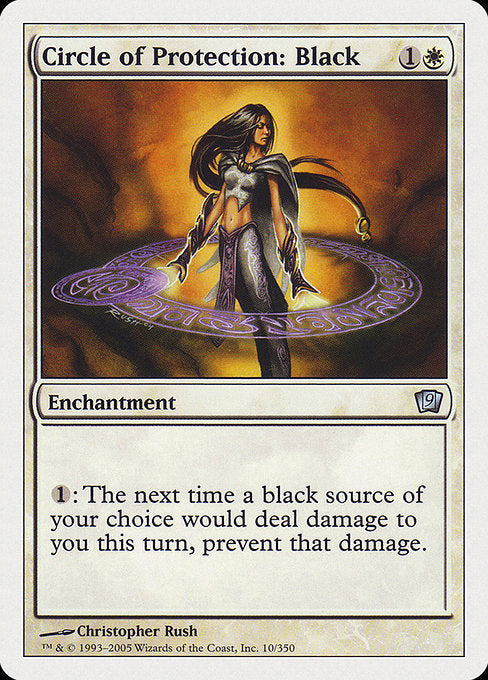 Circle of Protection: Black (10) [Ninth Edition]