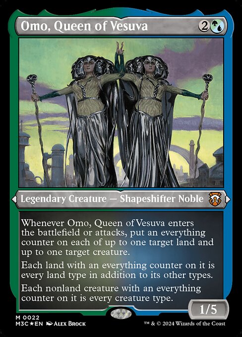Omo, Queen of Vesuva (22) [Modern Horizons 3 Commander]