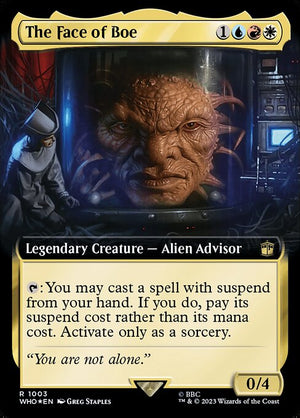 The Face of Boe (1003) [Doctor Who] [Extended Art]