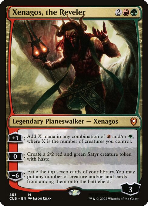 Xenagos, the Reveler (853) [Commander Legends: Battle for Baldur's Gate]