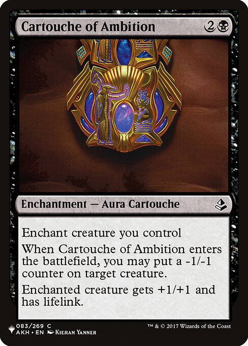 Cartouche of Ambition (AKH-83) [The List]