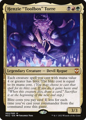 Henzie "Toolbox" Torre (2) [New Capenna Commander]