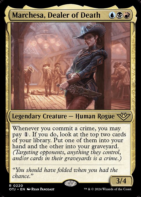 Marchesa, Dealer of Death (220) [Outlaws of Thunder Junction]