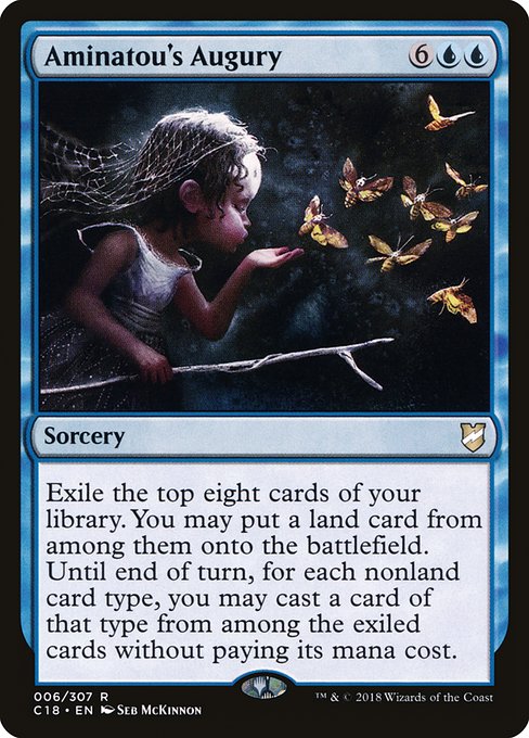 Aminatou's Augury (6) [Commander 2018]